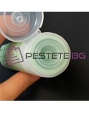 Козметична чанта за пътуване с шишета и стикери